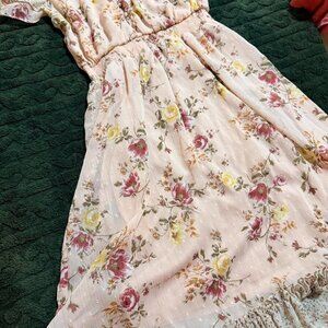 Women's By The River Cottagecore Dress Size Small Like New